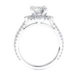 950 Platinum 2.3ct Super Cut Natural Diamond Micro-Prong Engagement Ring - Image 4