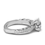950 Platinum 2ct Super Cut Natural Diamond Solitaire Engagement Ring - Image 3