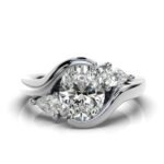 950 Platinum 2ct Super Cut Natural Diamond Prong Engagement Ring