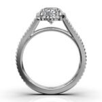 950 Platinum 2ct Super Cut Natural Diamond Solitaire Engagement Ring - Image 4