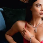 950 Platinum 32.48ct Lab Diamond Necklace - Image 3