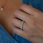 950 Platinum 2.00ct Natural Diamond Eternity Wedding Band - Image 3