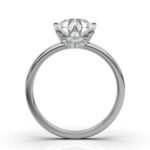 950 Platinum 2.3ct Round Natural Diamond Solitaire Engagement Ring - Image 2