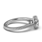 950 Platinum 2ct Super Cut Natural Diamond Solitaire Engagement Ring - Image 3