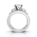 950 Platinum 2ct Super Cut Natural Diamond Solitaire Engagement Ring - Image 4