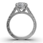 950 Platinum 2ct Super Cut Natural Diamond Solitaire Engagement Ring - Image 5