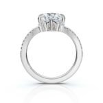 950 Platinum 2.4ct Super Cut Natural Diamond Engagement Ring - Image 5