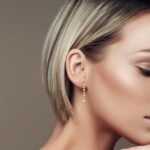 950 Platinum 1.59ct Round Princess Lab Diamond Drop Earring - Image 3