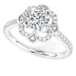 950 Platinum 2.3ct Super Cut Natural Diamond Micro-Prong Engagement Ring - Image 3