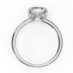 2.47 CT Radiant Cut Natural Diamond Engagement Ring in 950 Platinum - Image 2